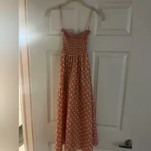 Caroline Constas | Dresses | Nwt Caroline Constas Haisley Shirred Polkadot  Cottonblend Poplin Midi Dress | Poshmark